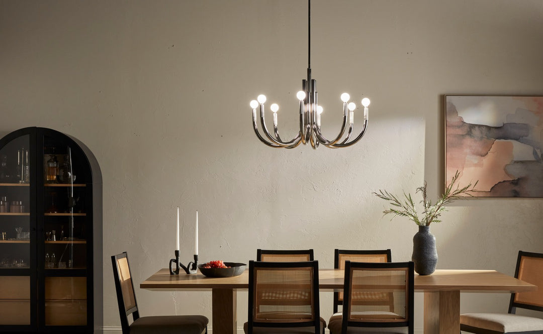 Kichler Eight Light Chandelier