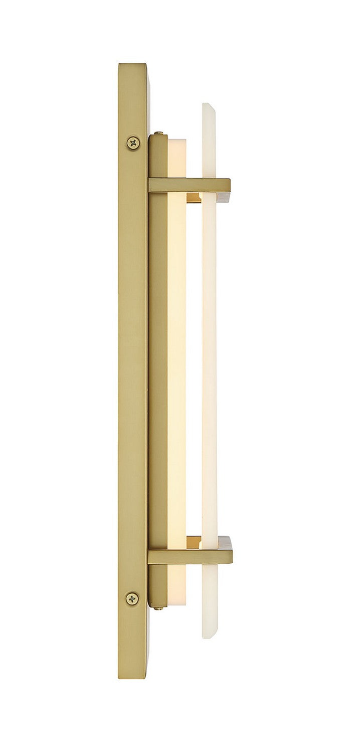 Minka Lavery Tarnos LED Wall Sconce in Soft Brass