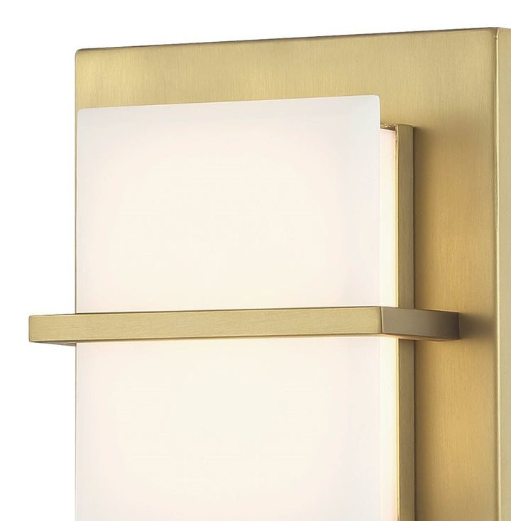 Minka Lavery Tarnos LED Wall Sconce in Soft Brass