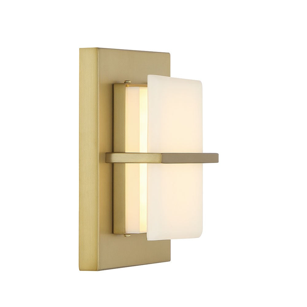 Minka Lavery Tarnos LED Wall Sconce in Soft Brass