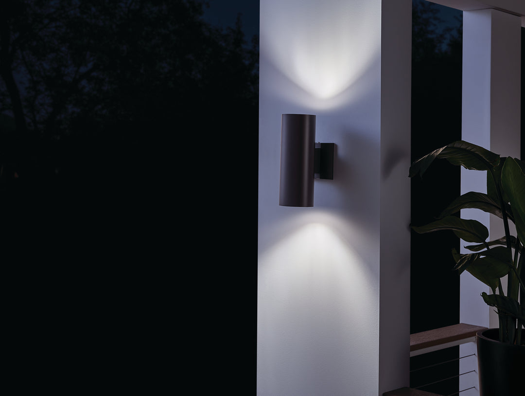 Kichler Two Light Outdoor Wall Mount