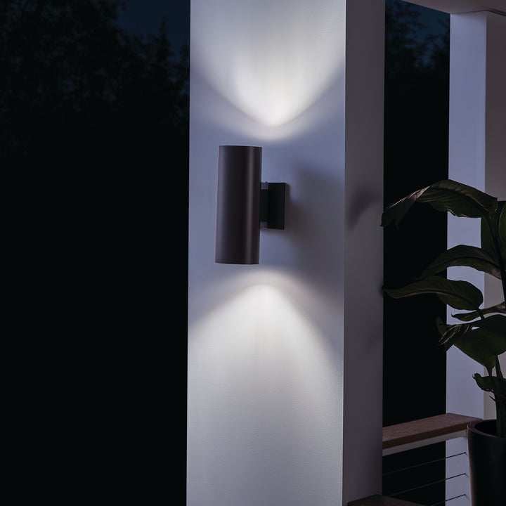 Kichler Two Light Outdoor Wall Mount