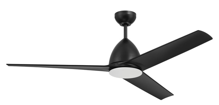 Craftmade Nitro 54" Outdoor Ceiling Fan with 22W LED and Wall plus Remote Control