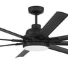 Craftmade Rush 72" Ceiling Fan Wet Rated no Wifi | 72" Outdoor Ceiling Fan