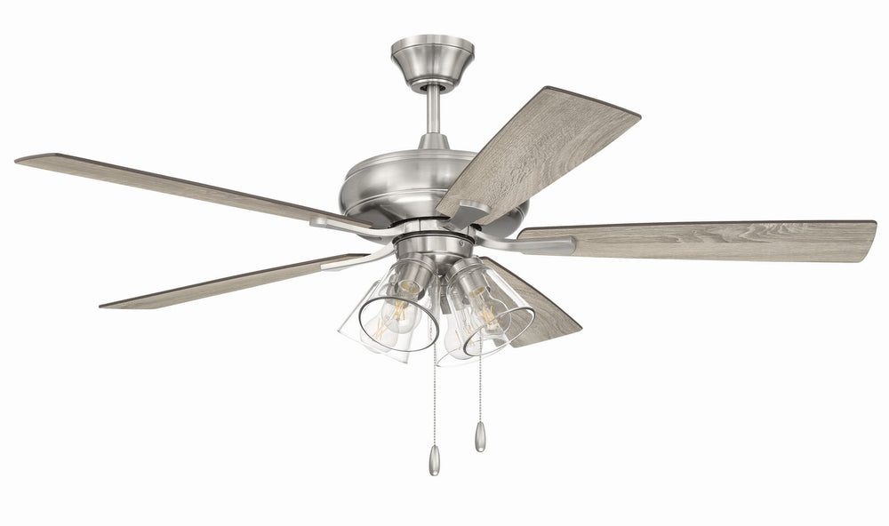 CraftmadeEos Clear 4 Light52" Ceiling Fan