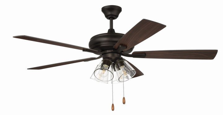 CraftmadeEos Clear 4 Light52" Ceiling Fan