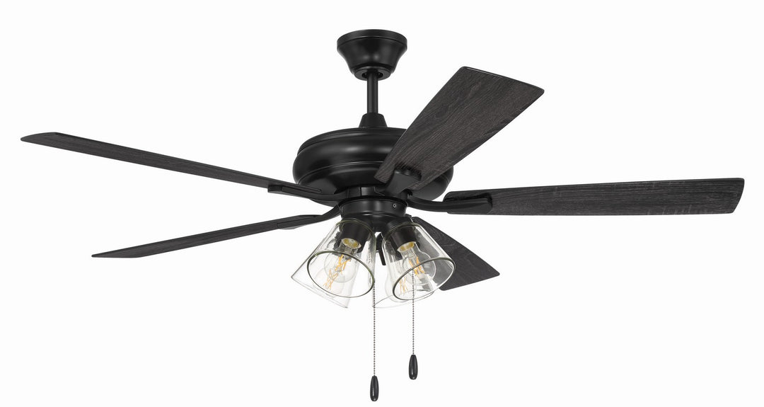 CraftmadeEos Clear 4 Light52" Ceiling Fan