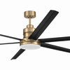 Craftmade Mondo 80" Ceiling Fan no Wifi | 80" Indoor Ceiling Fan