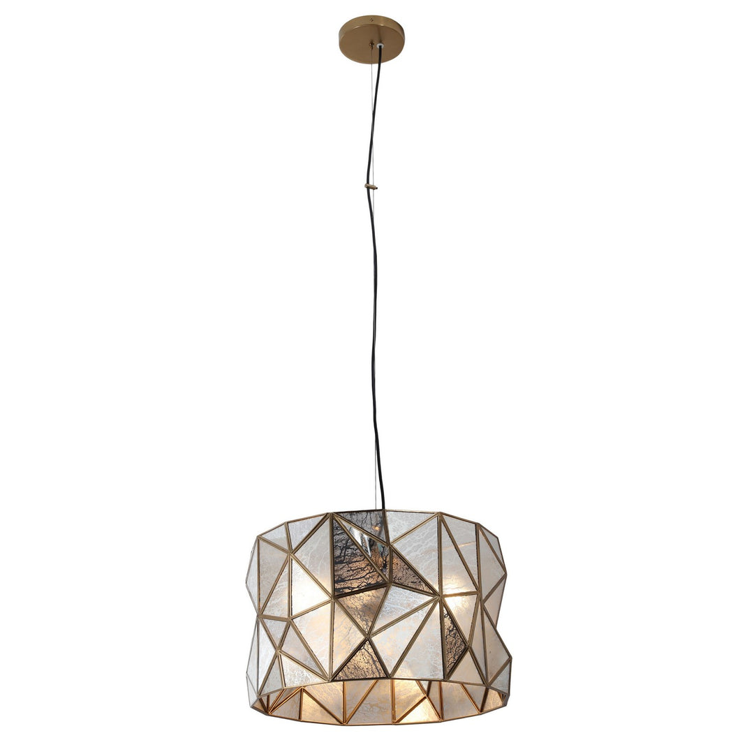 MetropolitanGeo-GemThree Light Pendant