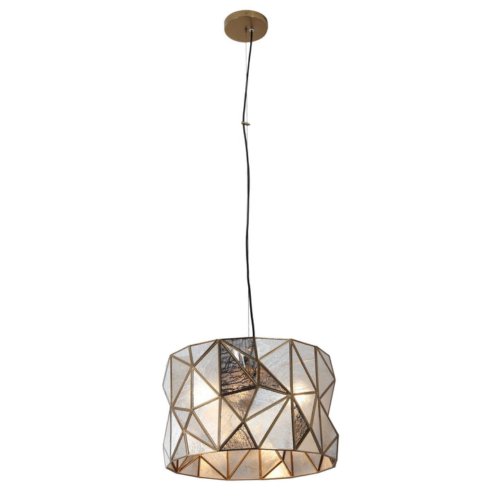 MetropolitanGeo-GemThree Light Pendant