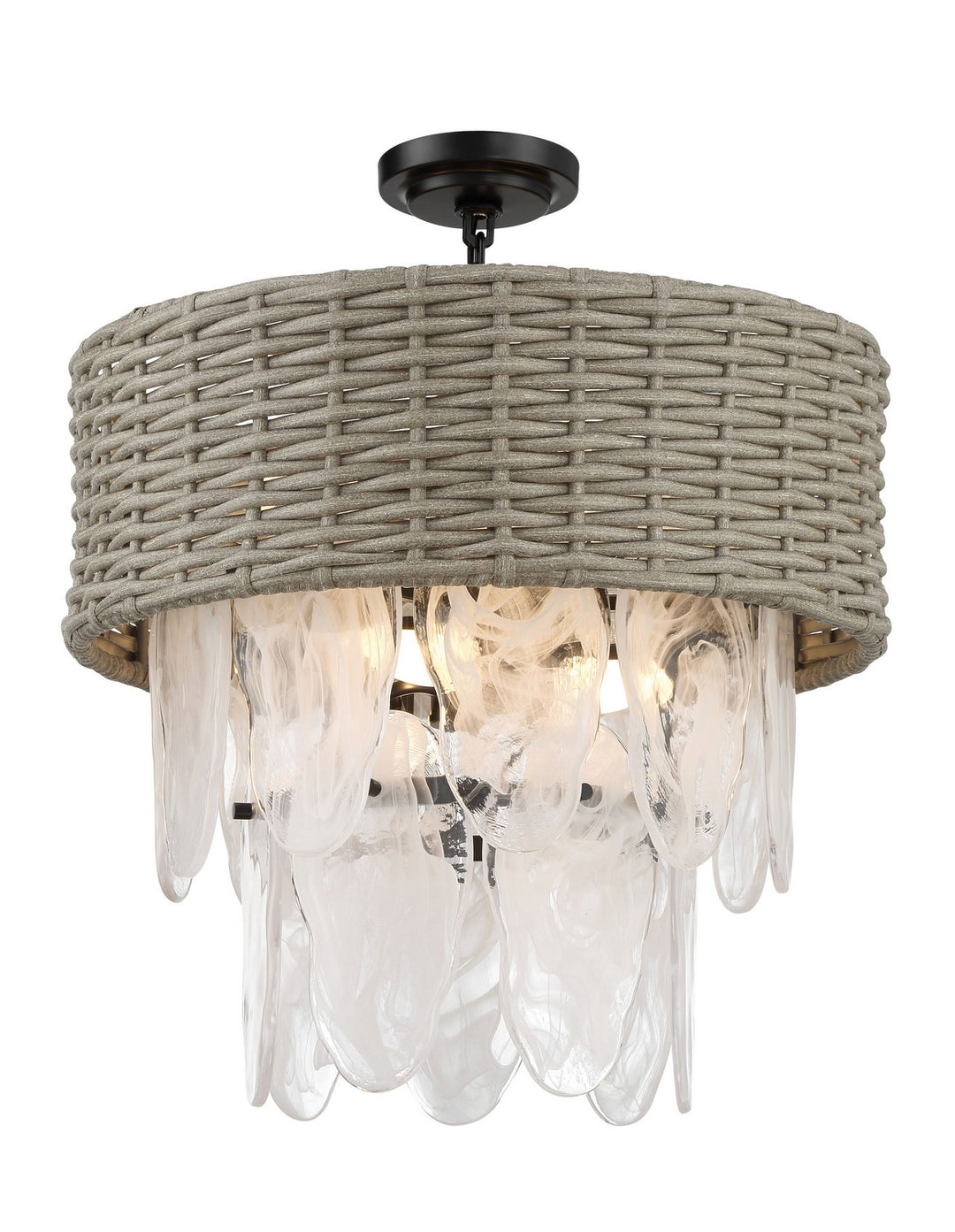 Minka-LaveryBreakers IsleSix Light Semi Flush Mount