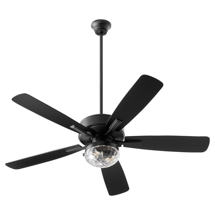 Quorum Ovation 52" 2 Light 18W LED Pull Chain Outdoor Patio Fan