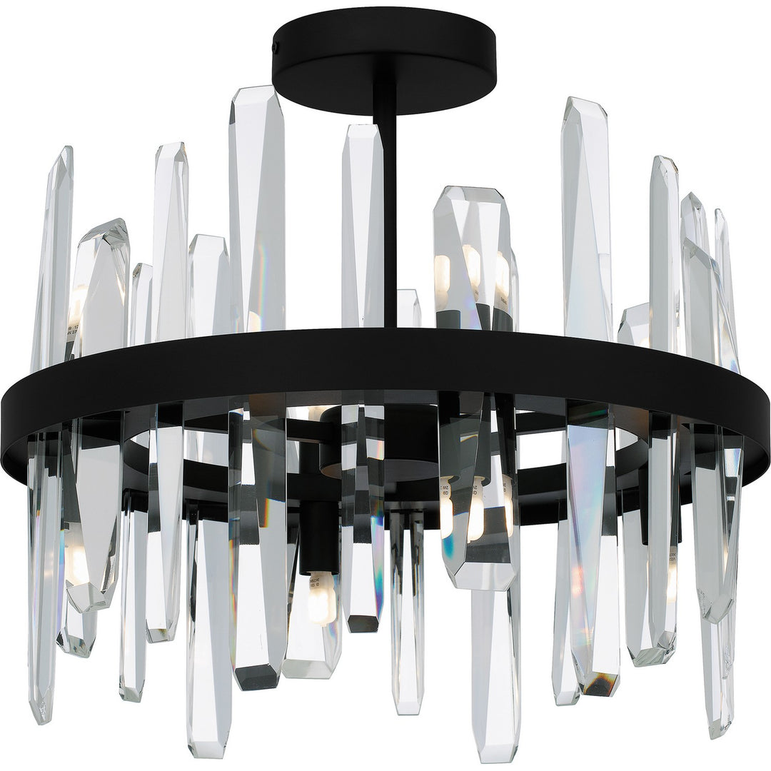QuoizelRegalEight Light Semi-Flush Mount
