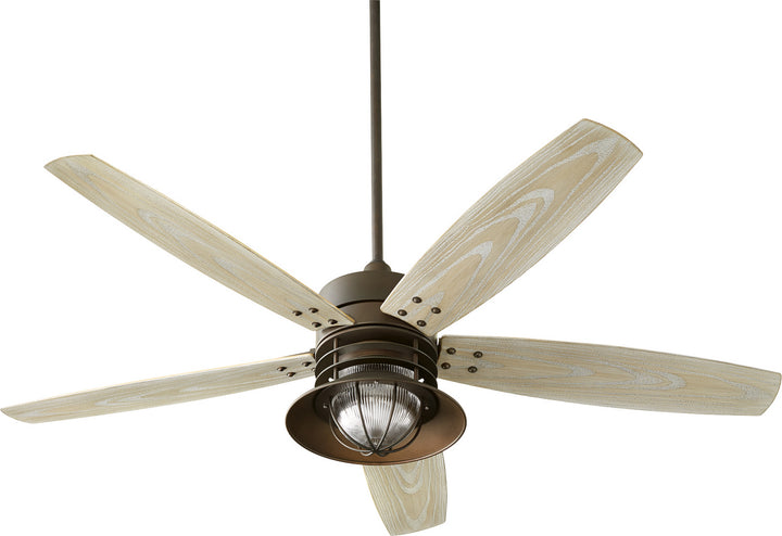 Quorum Portico 60" Outdoor 9W LED Patio Fan with Wall Control