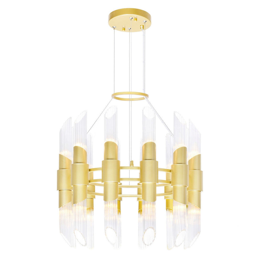CWI LightingCroissant24 Light Chandelier