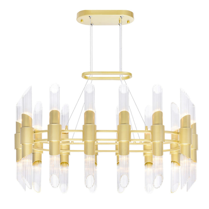 CWI LightingCroissant28 Light Chandelier