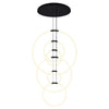 CWI Lighting Hoops | Large Chandeliers at 70W, 3640lm, & 3000K Temp
