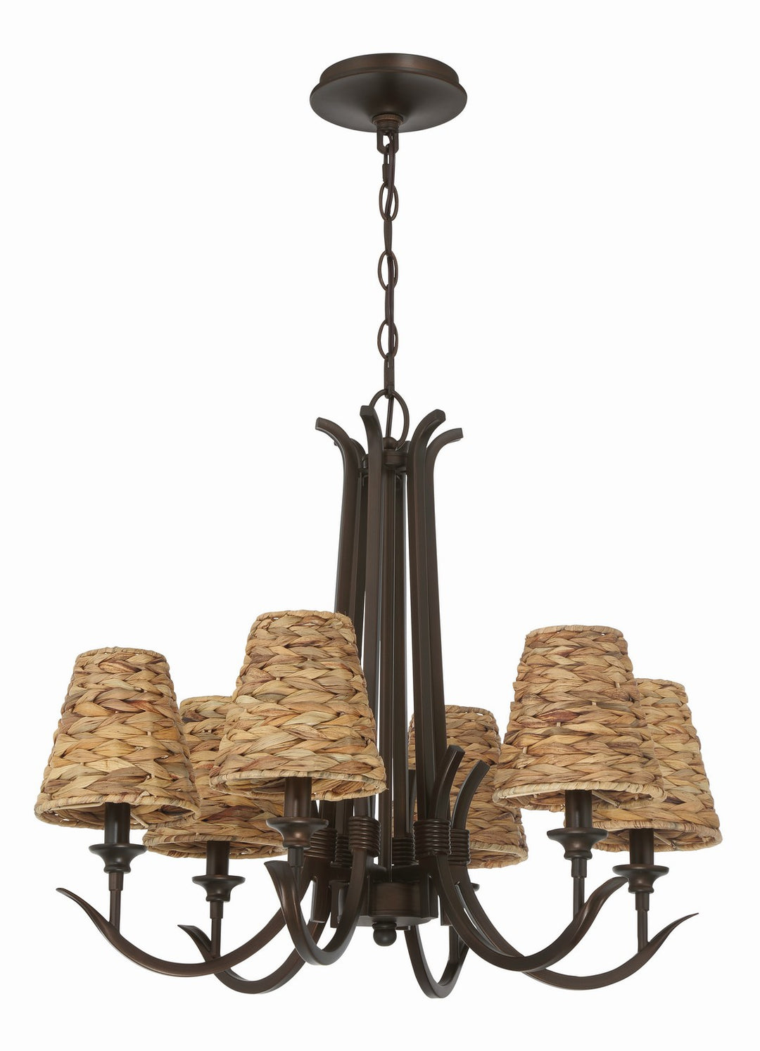 CraftmadeKokomoSix Light Chandelier