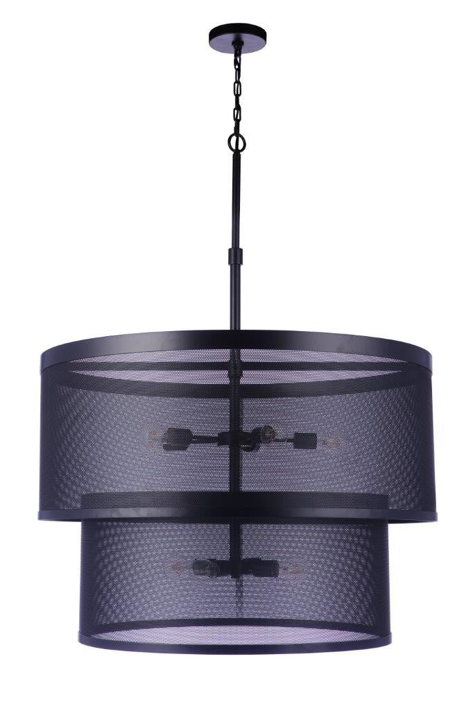 CraftmadeMeshNine Light Pendant