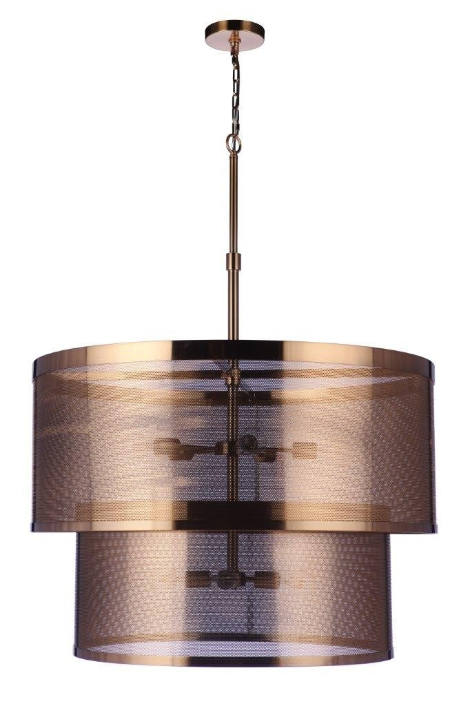 CraftmadeMeshNine Light Pendant
