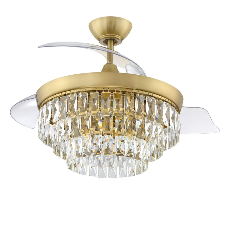 CraftmadeSofia 42 Hidden Blades42"Ceiling Fan