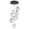 Quorum Axiom | Mid. Chandeliers at 3.6W & 3.3W