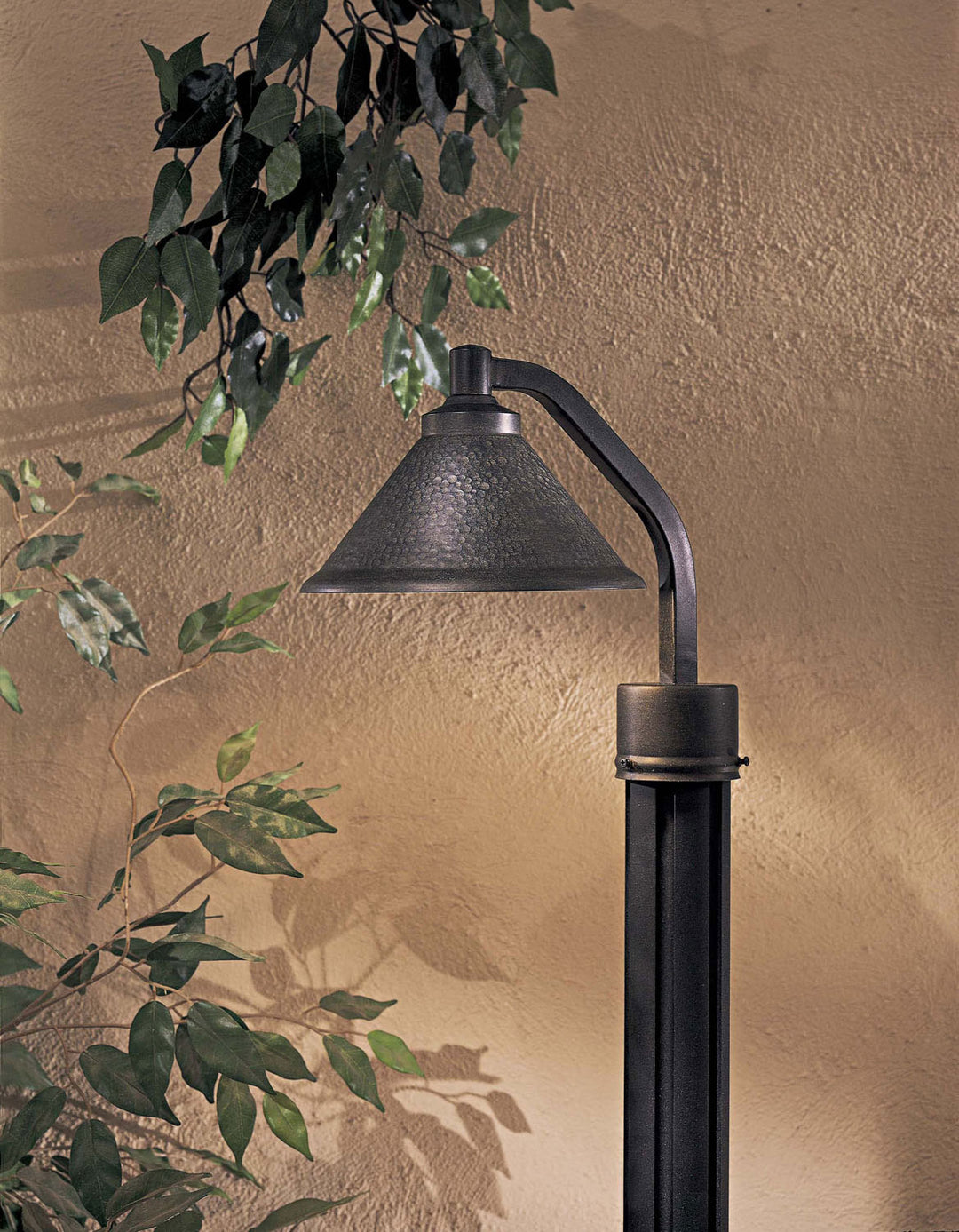 Minka Lavery Kirkham One Light Post Mount in Aspen Bronze