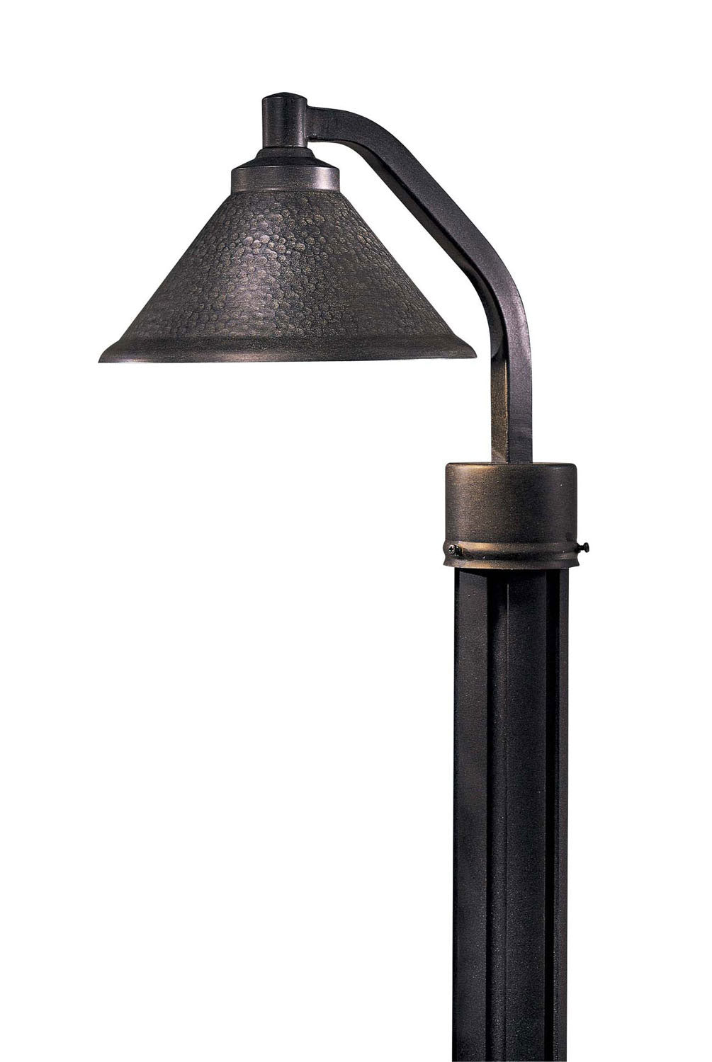 Minka Lavery Kirkham One Light Post Mount in Aspen Bronze