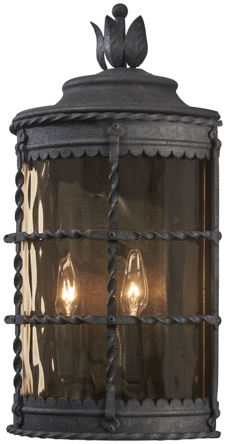 Minka Lavery Mallorca Two Light Pocket Lantern in Spanish Iron