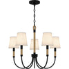 Quoizel Bayside | Mid. Chandeliers at 60W