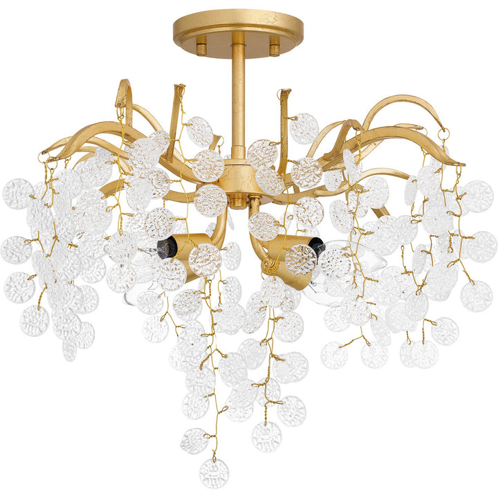 QuoizelMapleFour Light Semi Flush Mount