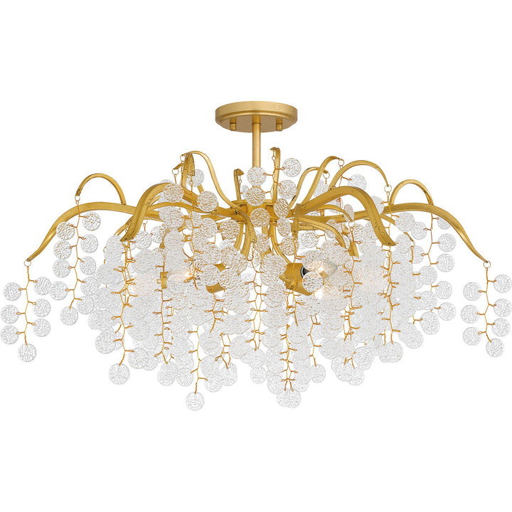 QuoizelMapleSix Light Semi-Flush Mount