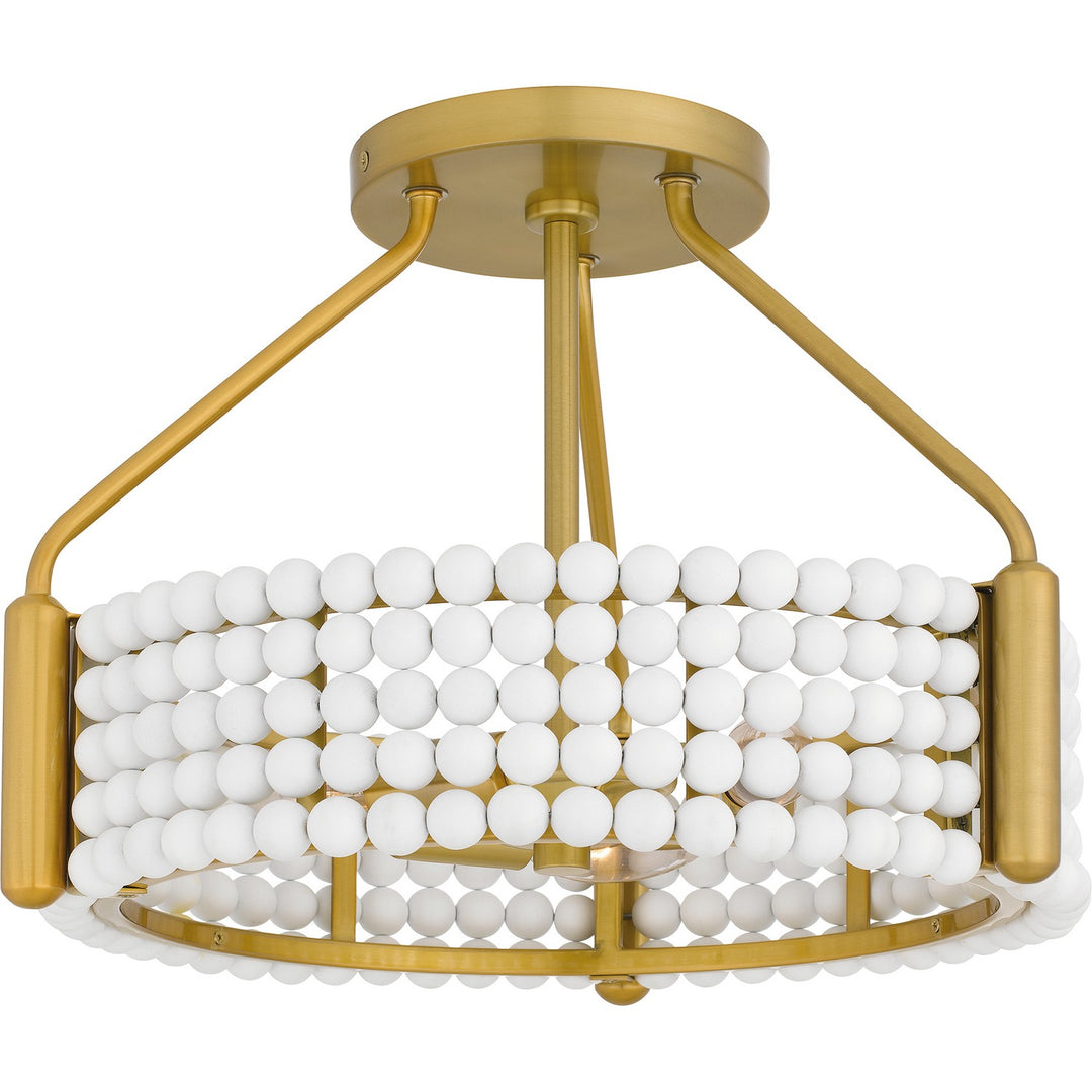 QuoizelMollyFour Light Semi Flush Mount