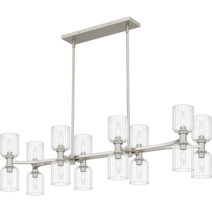 QuoizelRamadaEight Light Linear Chandelier