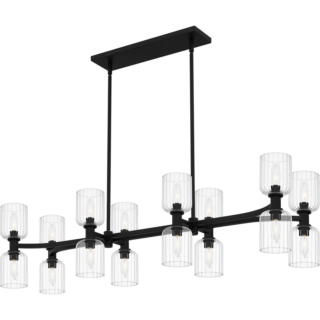 QuoizelRamadaEight Light Linear Chandelier