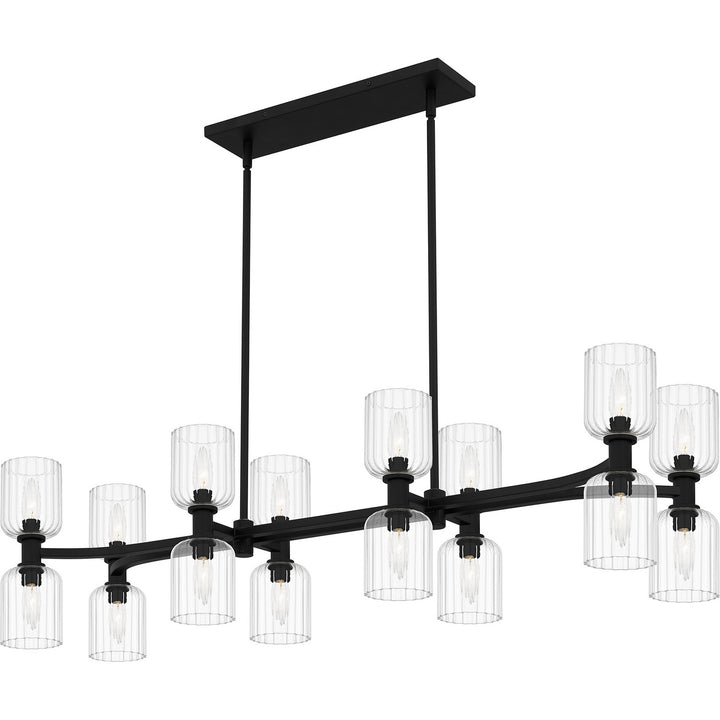 QuoizelRamadaEight Light Linear Chandelier