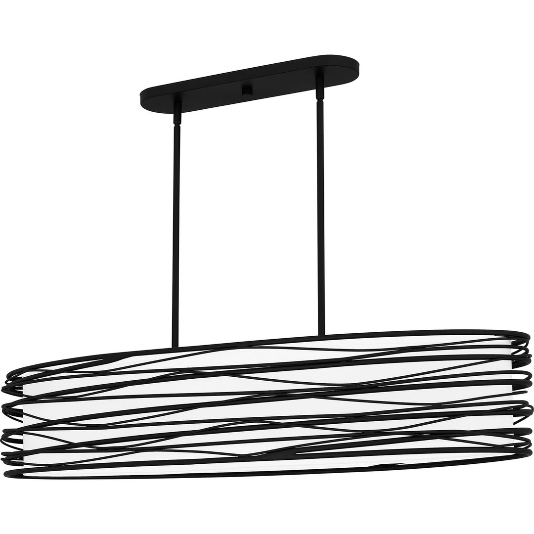 QuoizelSpiralFive Light Linear Chandelier