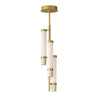 ET2 Travertine | Mini Chandeliers at 18W, 2700lm, & 3000K Temp