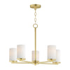 Maxim Lateral | Mid. Chandeliers at 60W