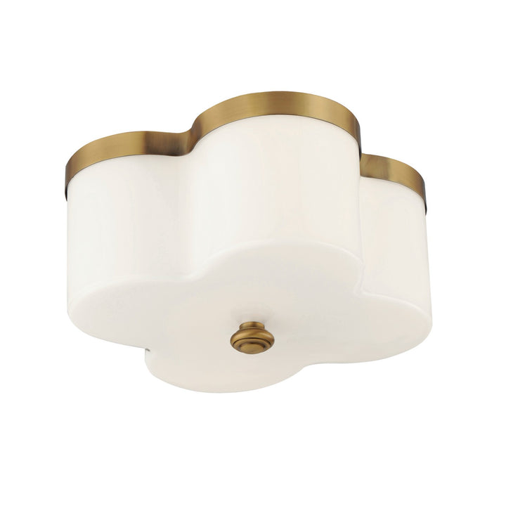 MaximCloverTwo Light Flush Mount