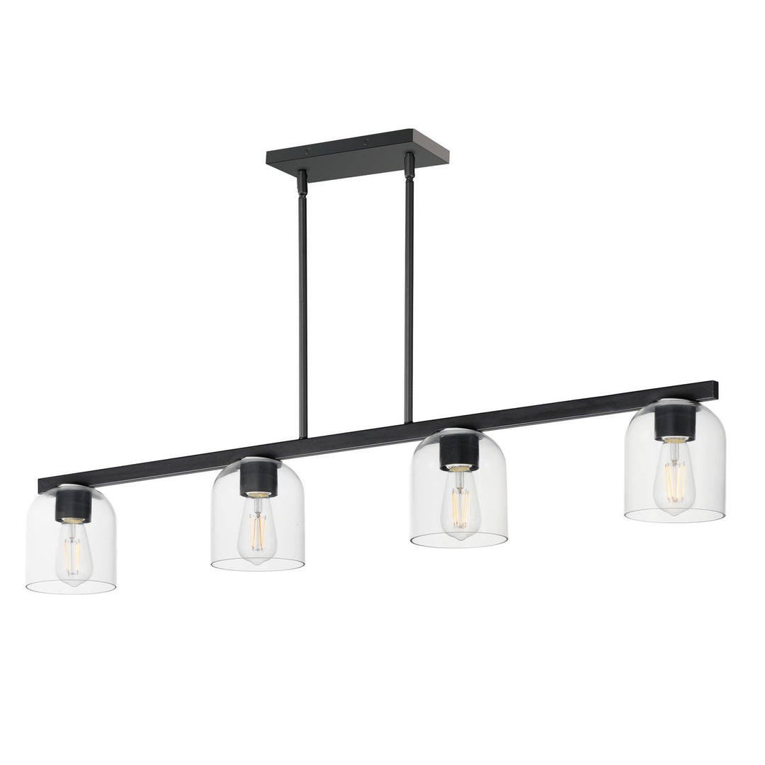 MaximScoopFour Light Linear Pendant