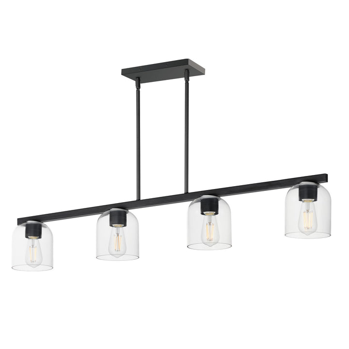 MaximScoopFour Light Linear Pendant
