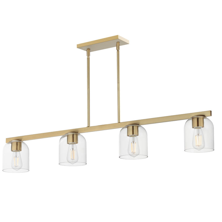 MaximScoopFour Light Linear Pendant