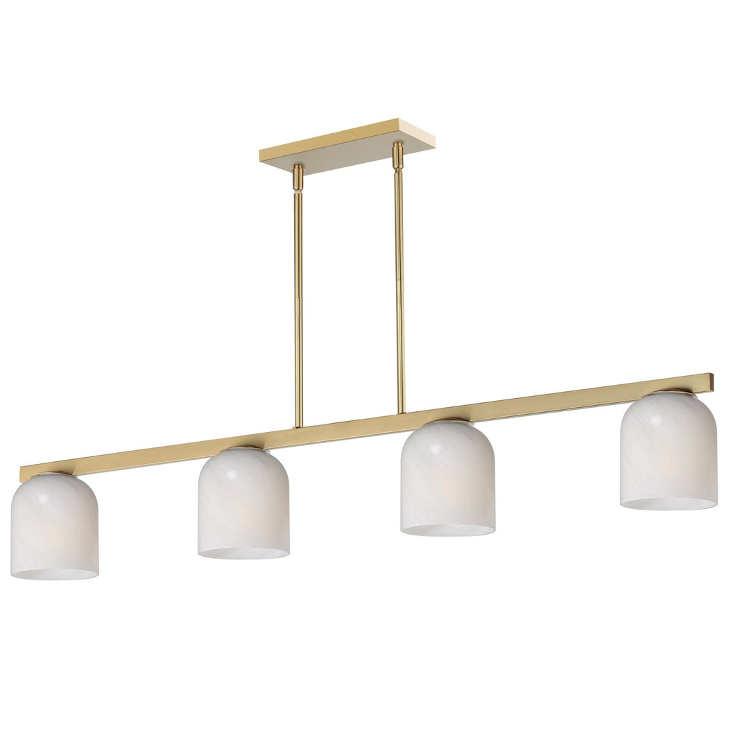 MaximScoopFour Light Linear Pendant