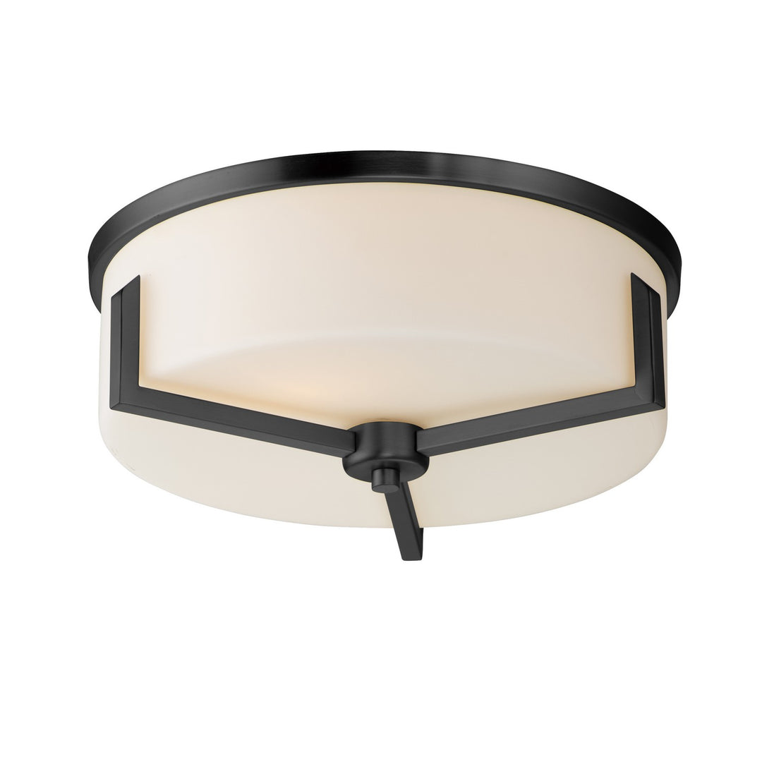 MaximDartThree Light Flush Mount