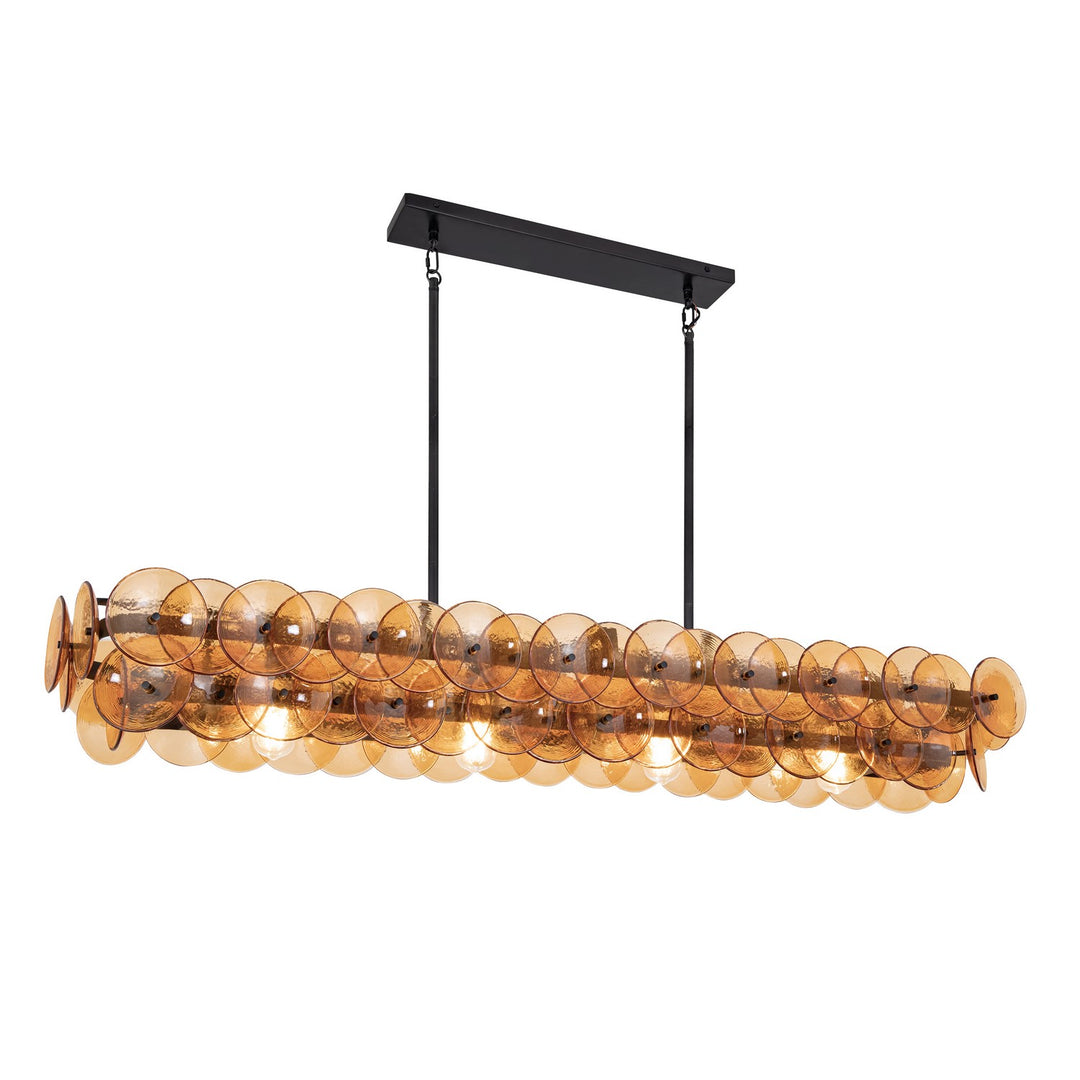 MaximLorenFour Light Linear Chandelier