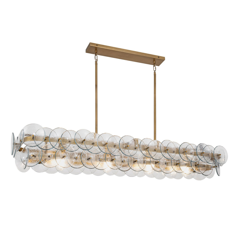 MaximLorenFour Light Linear Chandelier