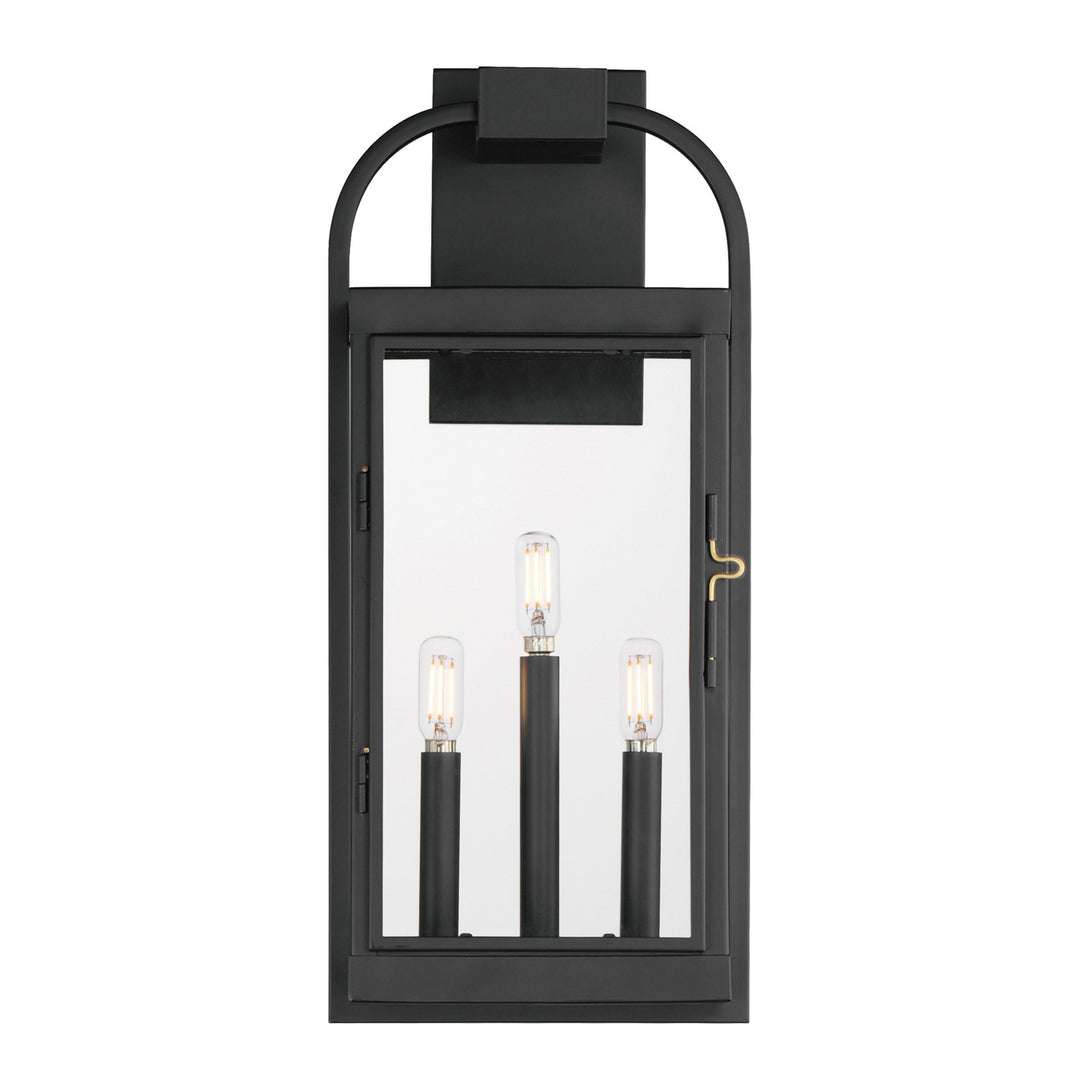 MaximBonhamThree Light Outdoor Wall Sconce