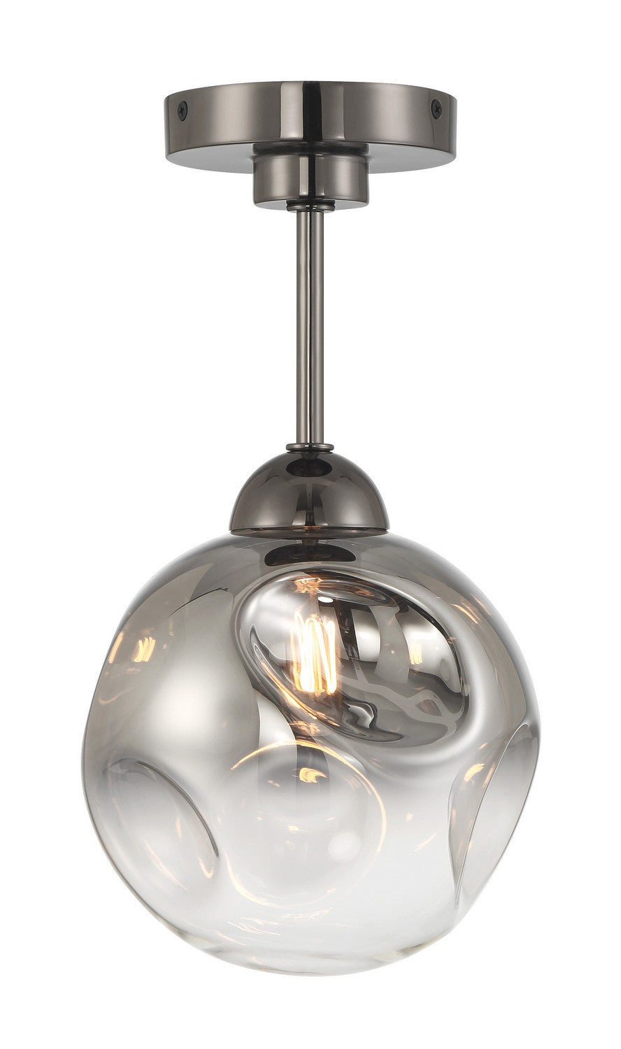 MetropolitanNevehOne Light Semi Flush Mount