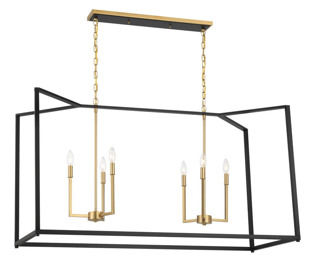 Minka-LaveryColwickSix Light Island Chandelier
